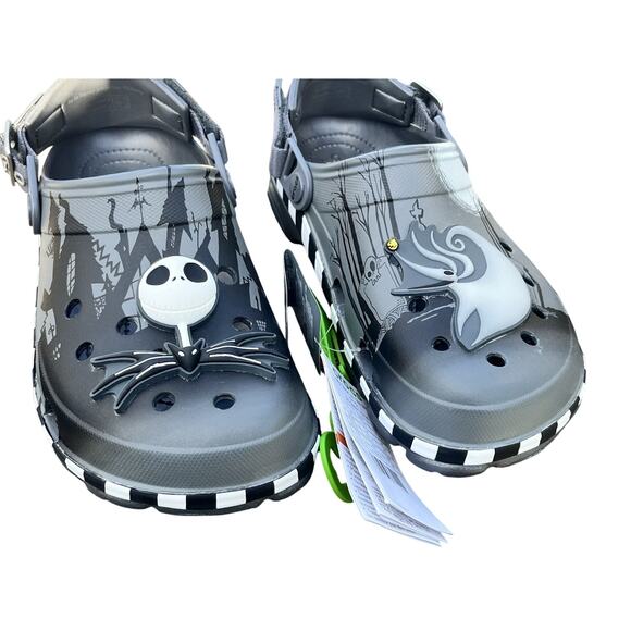 Disney Parks Nightmare Before Christmas Jack Zero Adult Clogs Crocs Size M7/W9 - Picture 4 of 12